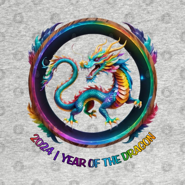 2024 Year of the Dragon by monochromaticform
